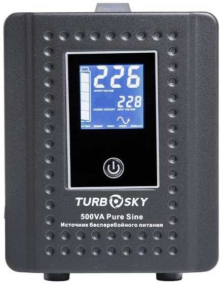 Источник бесперебойного питания TurboSky 500VA Pure Sine 37244734278