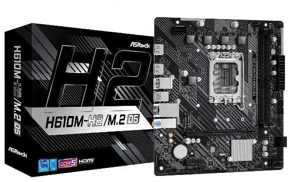 Материнская плата ASRock H610M-H2/M.2 D5 37244735473