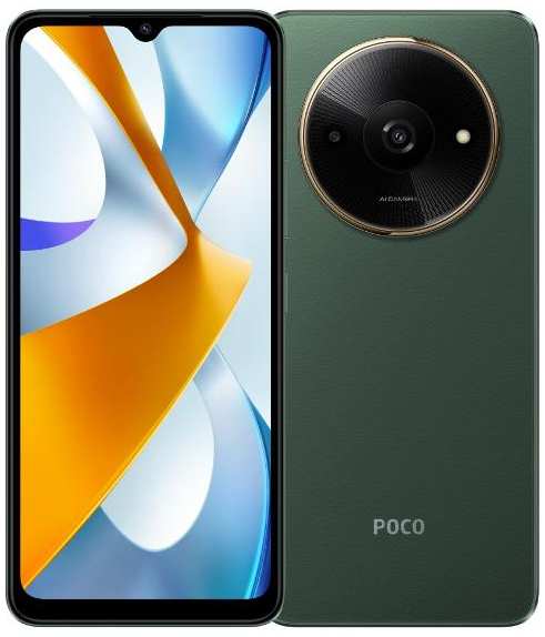 Смартфон POCO C61 3/64GB Green 37244735931