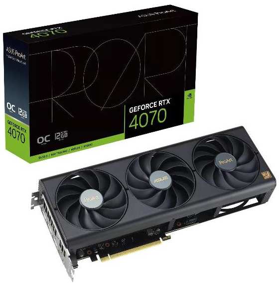 Видеокарта ASUS ProArt GeForce RTX 4070 OC edition 12GB GDDR6X (90YV0J11-M0NA00) 37244746433