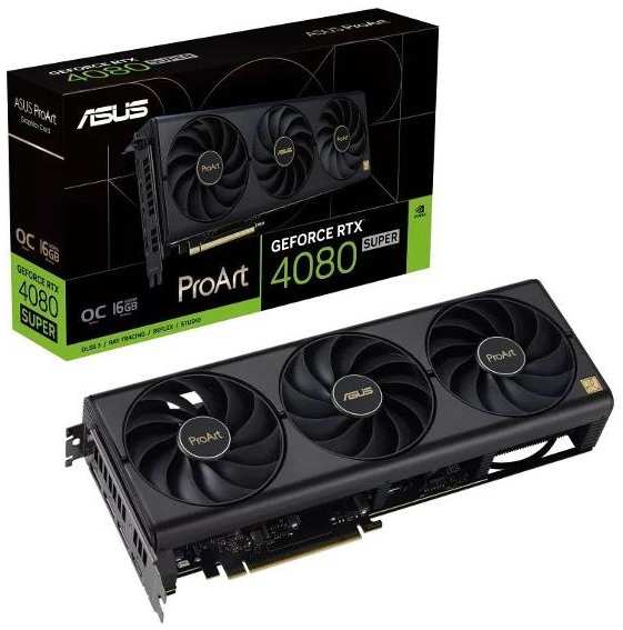 Видеокарта ASUS ProArt GeForce RTX 4080 SUPER 16GB GDDR6X OC Edition (90YV0K90-M0NA00) 37244746452
