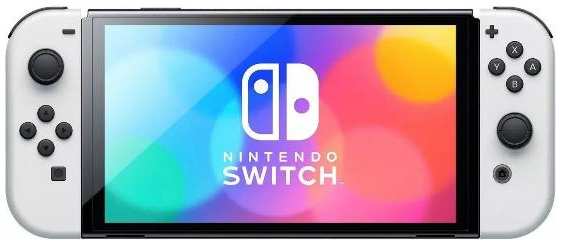 Игровая консоль Nintendo Switch Oled 64 Gb White 37244749077