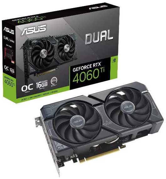 Видеокарта ASUS DUAL-RTX4060TI-O16G 90YV0JH0-M0NA00 37244752174