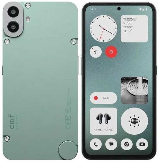 Смартфон Nothing CMF Phone 1 8/256GB Light Green 37244756073