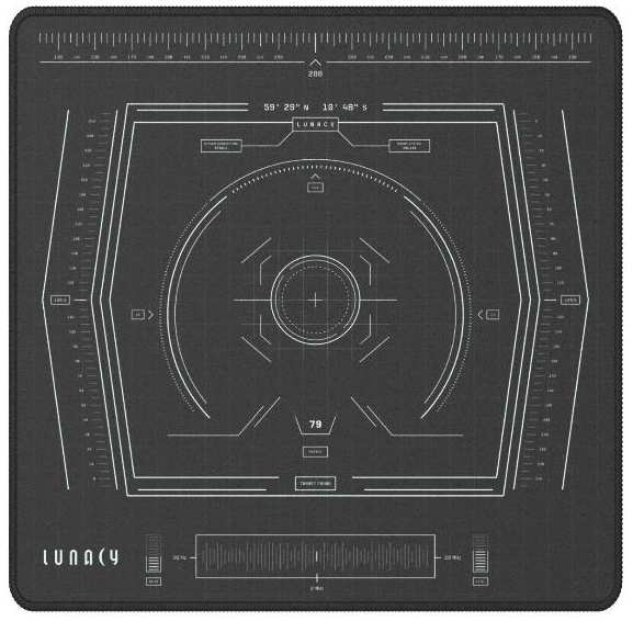 Игровой коврик Lunacy Mission L (SDMSL)