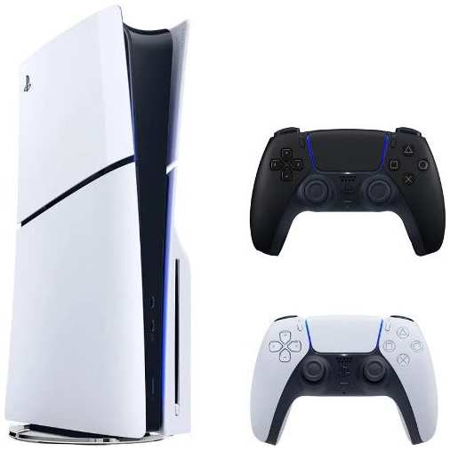 Игровая консоль Sony PlayStation 5 Slim 1 TB с дисководом + 2-й геймпа 37244765747