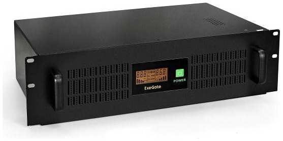 Источник бесперебойного питания ExeGate ServerRM UNL-1500.LCD.AVR.EURO.RJ.USB.3U