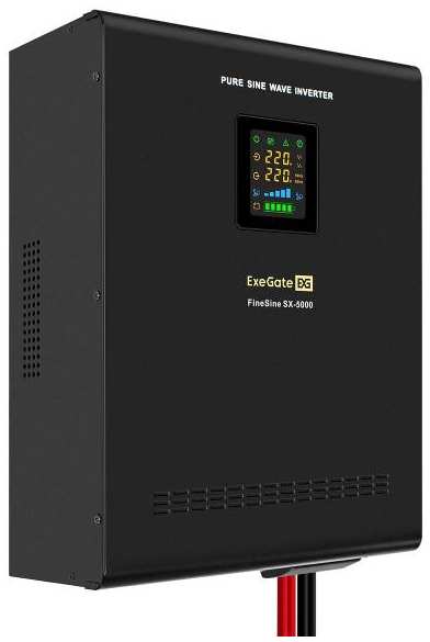 Источник бесперебойного питания ExeGate FineSine SX-5000.LCD.AVR.2SH.T