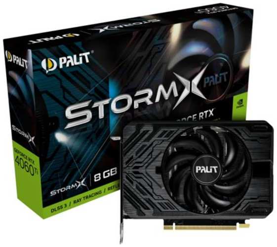 Видеокарта Palit NVIDIA GeForce RTX 4060 Ti StormX (NE6406T019P1-1060F) 37244773470