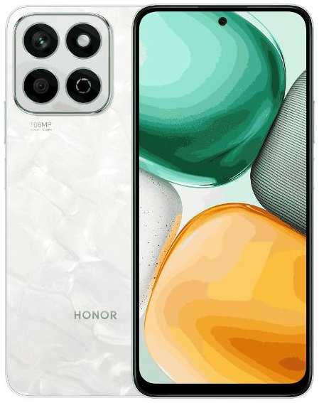 Смартфон HONOR X7c 8/256GB Moonlight White 37244790845