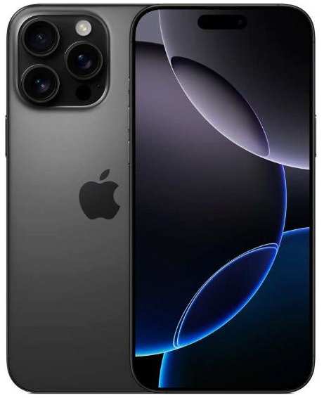 Смартфон Apple iPhone 16 Pro 256GB nanoSim/eSim Black Titanium 37244791658