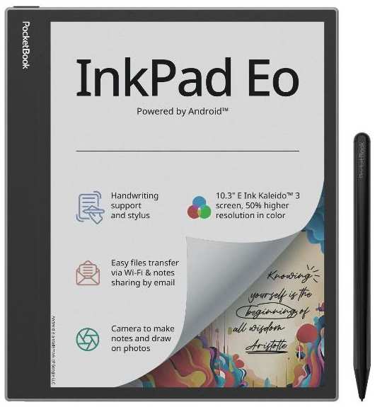 Электронная книга PocketBook InkPad Eo Mist Grey (PB1042) 37244796964