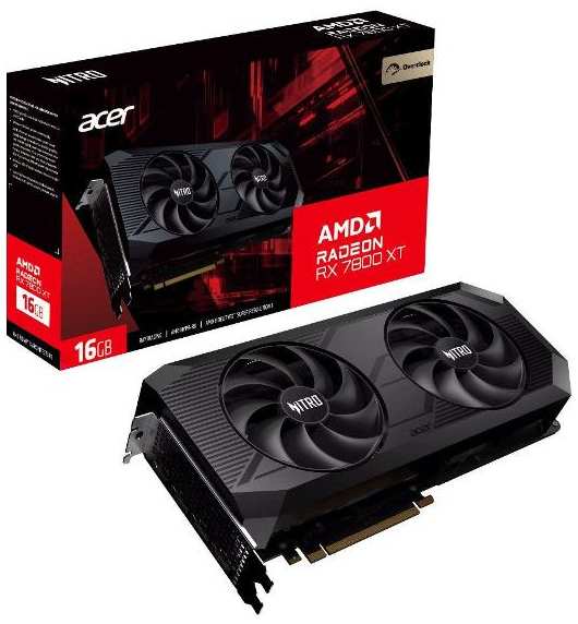 Видеокарта Acer Nitro Radeon RX7800XT OC2 16GB DP.Z37WW.P01 37244798502