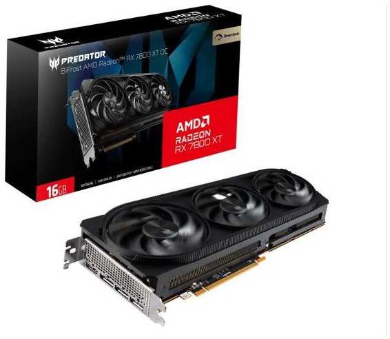 Видеокарта Acer Predator BiFrost Radeon RX7800XT OC 16GB DP.Z3AWW 37244798991