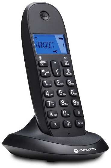 Телефон dect Motorola 107C1001СB+ Black 37244818325
