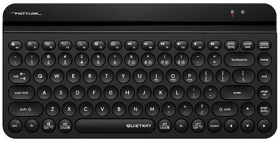 Клавиатура беспроводная неигровая A4Tech Fstyler FBK30 черная