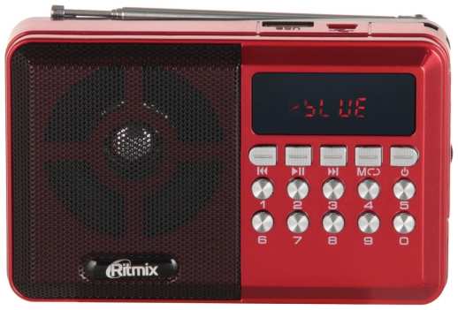 Радиоприемник Ritmix RPR-002 Red 37244827110