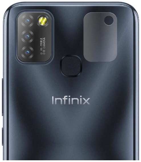 Защитное стекло для смартфона Krutoff Для камеры INFINIX Hot 10 Lite
