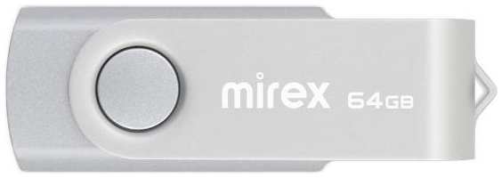 Флеш-диск Mirex Swivel 64GB USB 2.0 Silver 13600-FMUSI64