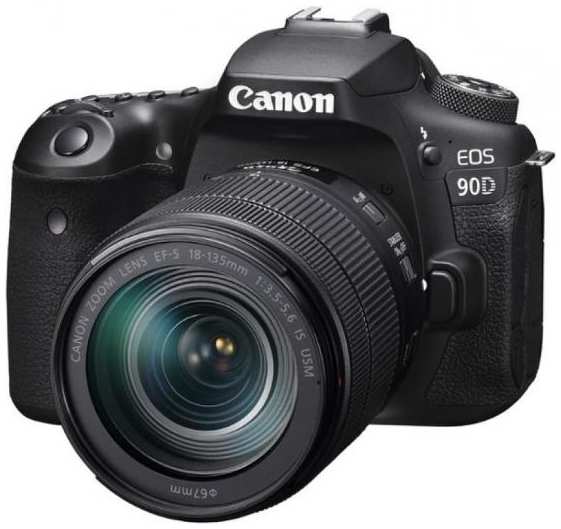 Фотоаппарат зеркальный Canon Canon EOS 90D Kit 18-135 IS USM