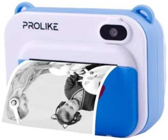 Фотоаппарат моментальной печати Prolike голубой 406671 37244844871