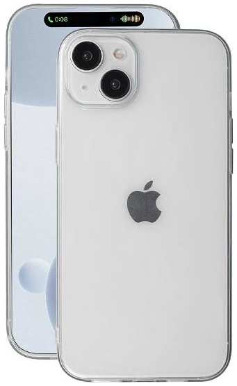 Чехол Deppa Gel Case iPhone 15 Plus прозрачный (88402) 37244852108