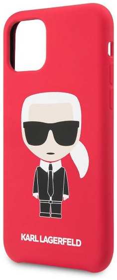 Чехол Karl Lagerfeld на iPhone 11 Liquid silicone Karl