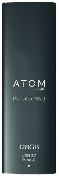 Внешний диск SSD Atom 128GB AEXSSD128GSG USB3.2 Type-C Space