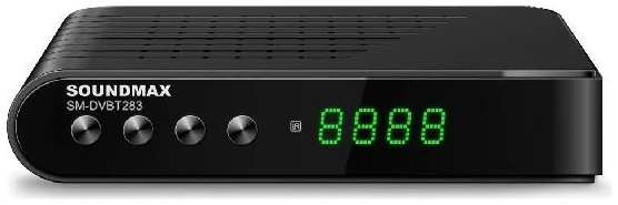 Приемник телевизионный DVB-T2 Soundmax SM-DVBT283
