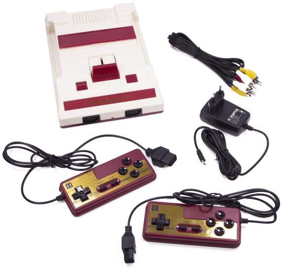Игровая консоль Retro Genesis Classic 8Bit (300 игр, проводные геймпады, RCA)