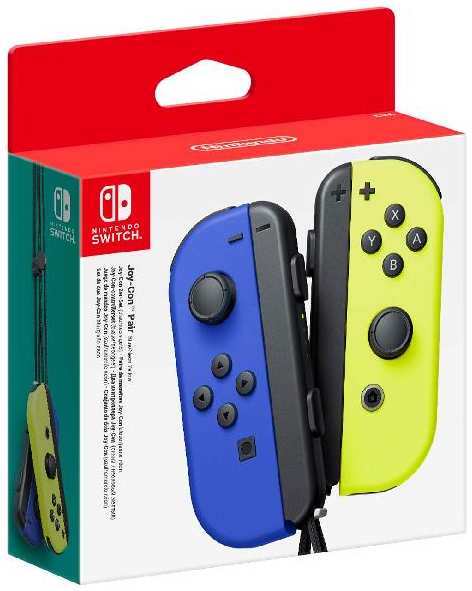 Геймпад для Switch Nintendo Switch Joy-Con Neon Blue/Neon Yellow 3724495023