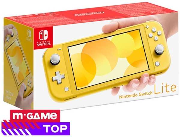 Игровая консоль Nintendo Switch Lite желтый 3724495044