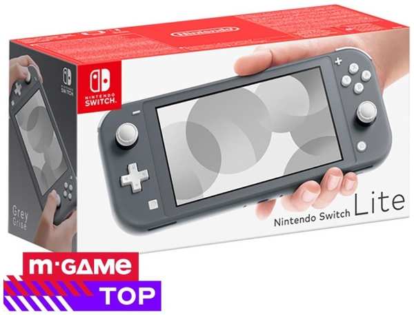Игровая консоль Nintendo Switch Lite серый 3724495048