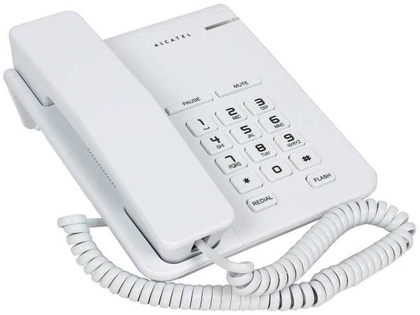 Телефон проводной Alcatel T22 White 372452659