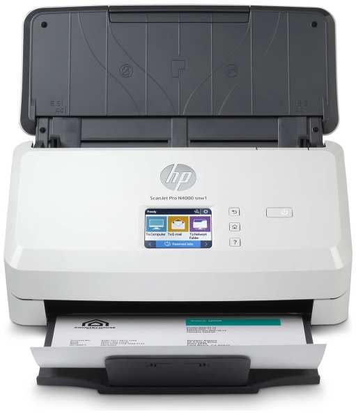 Сканер HP ScanJet Pro N4000 snw1 (6FW08A) 372621820