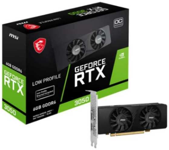 Видеокарта MSI NVIDIA GeForce RTX 3050 LP 6G OC 372622687