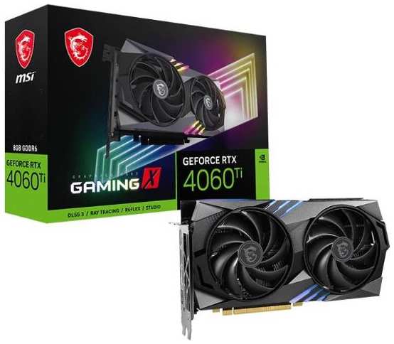 Видеокарта MSI GeForce RTX 4060 Ti GAMING 8G 372622858