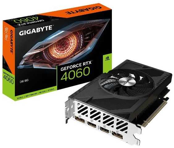 Видеокарта GIGABYTE GeForce RTX 4060 D6 8G (GV-N4060D6-8GD)