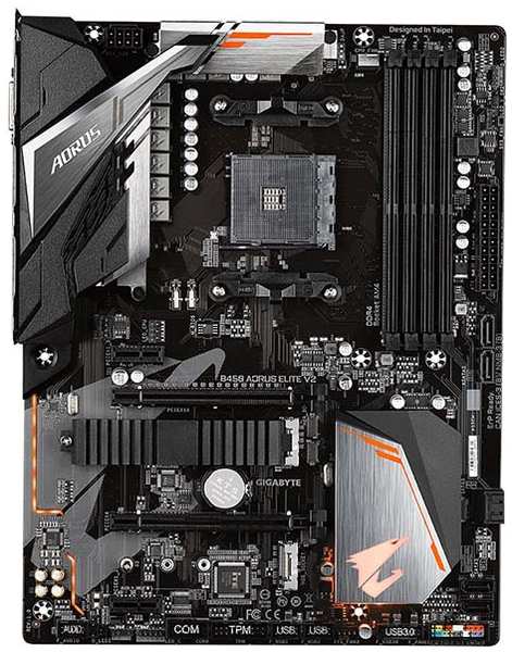 Материнская плата GIGABYTE B450 AORUS ELITE V2 372626446