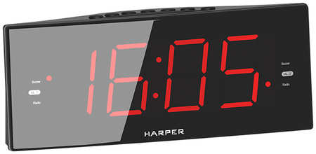 Радио-часы Harper HCLK-2042 red led 372640684