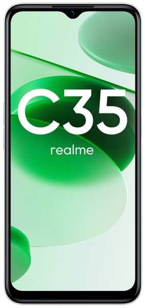 Смартфон realme С35 4/128GB Glowing Green (RMX3511) зеленый 372641189