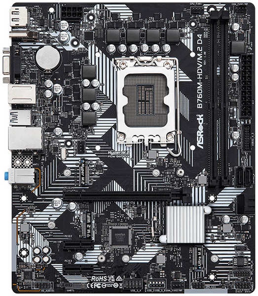 Материнская плата ASRock B760 LGA1700 (B760M-HDV/M.2 D4) 372661642