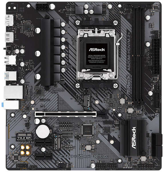 Материнская плата ASRock A620 AM5 (A620M-HDV/M.2+) 372661645