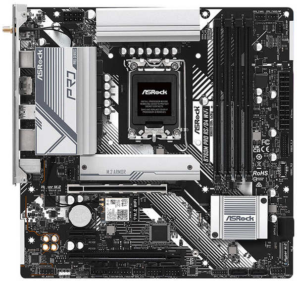 Материнская плата ASRock B760 LGA1700 (B760M PRO RS/D4 WIFI) 372661646