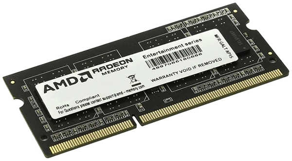 Оперативная память AMD Radeon R5 Entertainment Series R534G1601S1S-U DDR3 4GB 1600МГц SO-DIMM