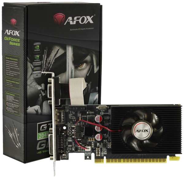 Видеокарта AFOX GT610 2GB LP (AF610-2048D3L7-V6)