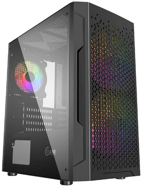 Корпус для компьютера Powercase Mistral Micro Z3B Mesh LED MicroTower (CMIMZB-L3) 372662435