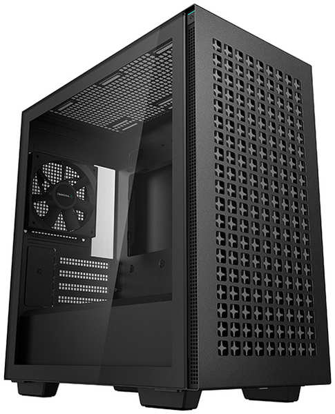 Корпус для компьютера Deepcool CH370 MiniTower (R-CH370-BKNAM1-G-1)