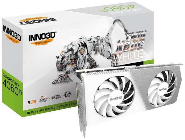 Видеокарта inno3D RTX4060Ti 8GB (N406T2-08D6X-171153W) 372662527