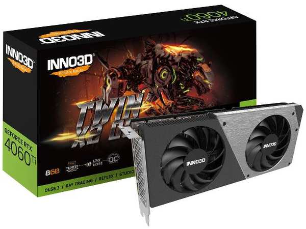 Видеокарта inno3D RTX4060Ti 8GB (N406T2-08D6X-171153N) 372662528